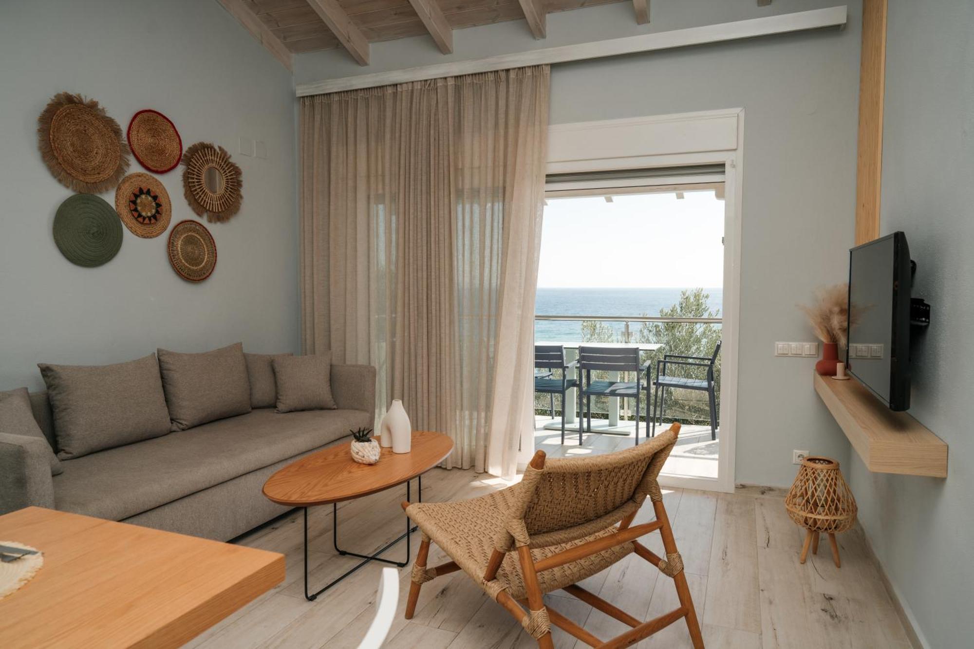 Aegean View Villa Loutra Elevtheron Экстерьер фото